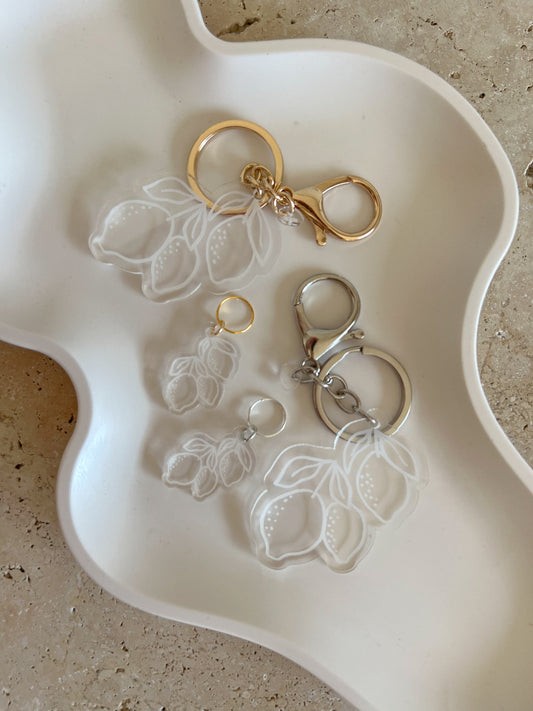 ITALIAN SUMMER LEMONS DOG TAG ~ PET TAG ~ ACCESSORY CHARM