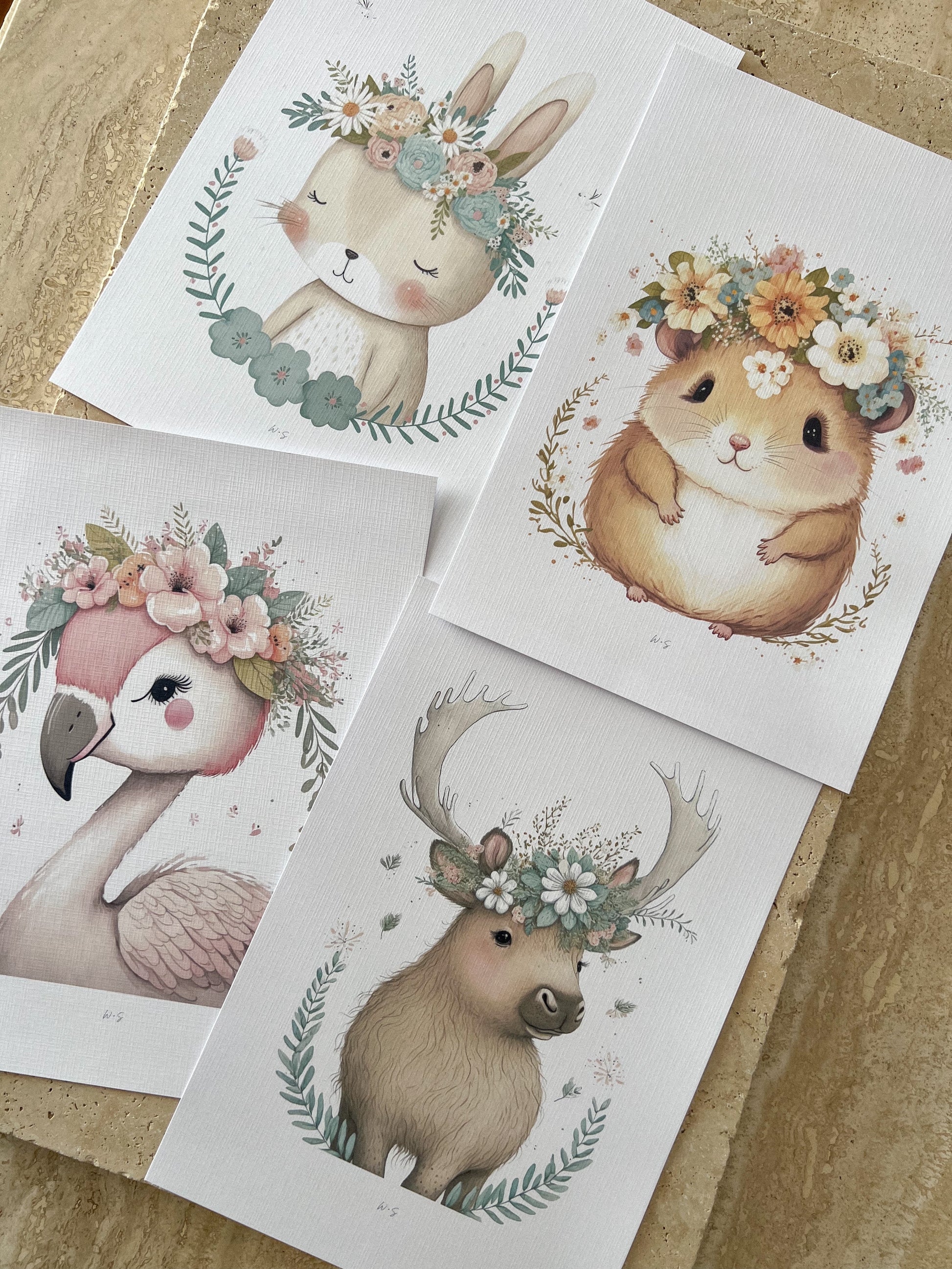 LINEN NURSERY ANIMAL PRINT COLLECTION BY WILLOW AND SAGE CO