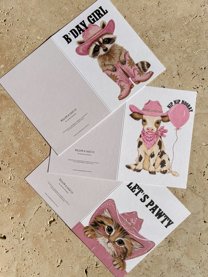 LITTLE BLUSH RODEO PREMIUM GREETING CARDS