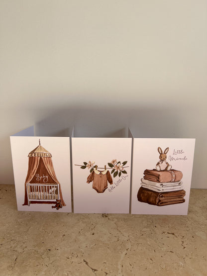 LITTLE HEIRLOOMS PREMIUM GREETING CARDS | BABY CARDS