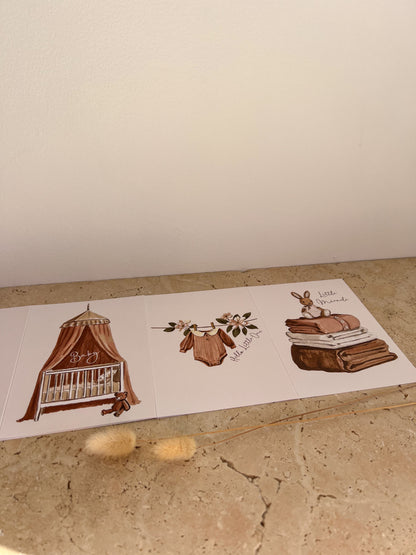 LITTLE HEIRLOOMS PREMIUM GREETING CARDS | BABY CARDS