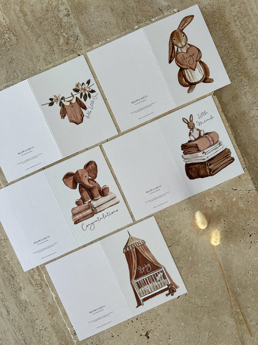 LITTLE HEIRLOOMS PREMIUM GREETING CARDS | BABY CARDS