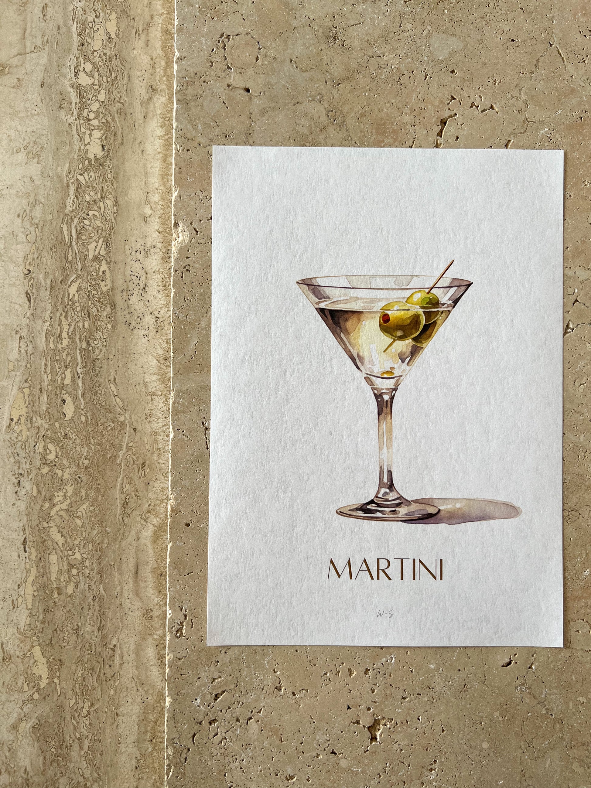 MARTINI COCKTAIL PRINT COLLECTION