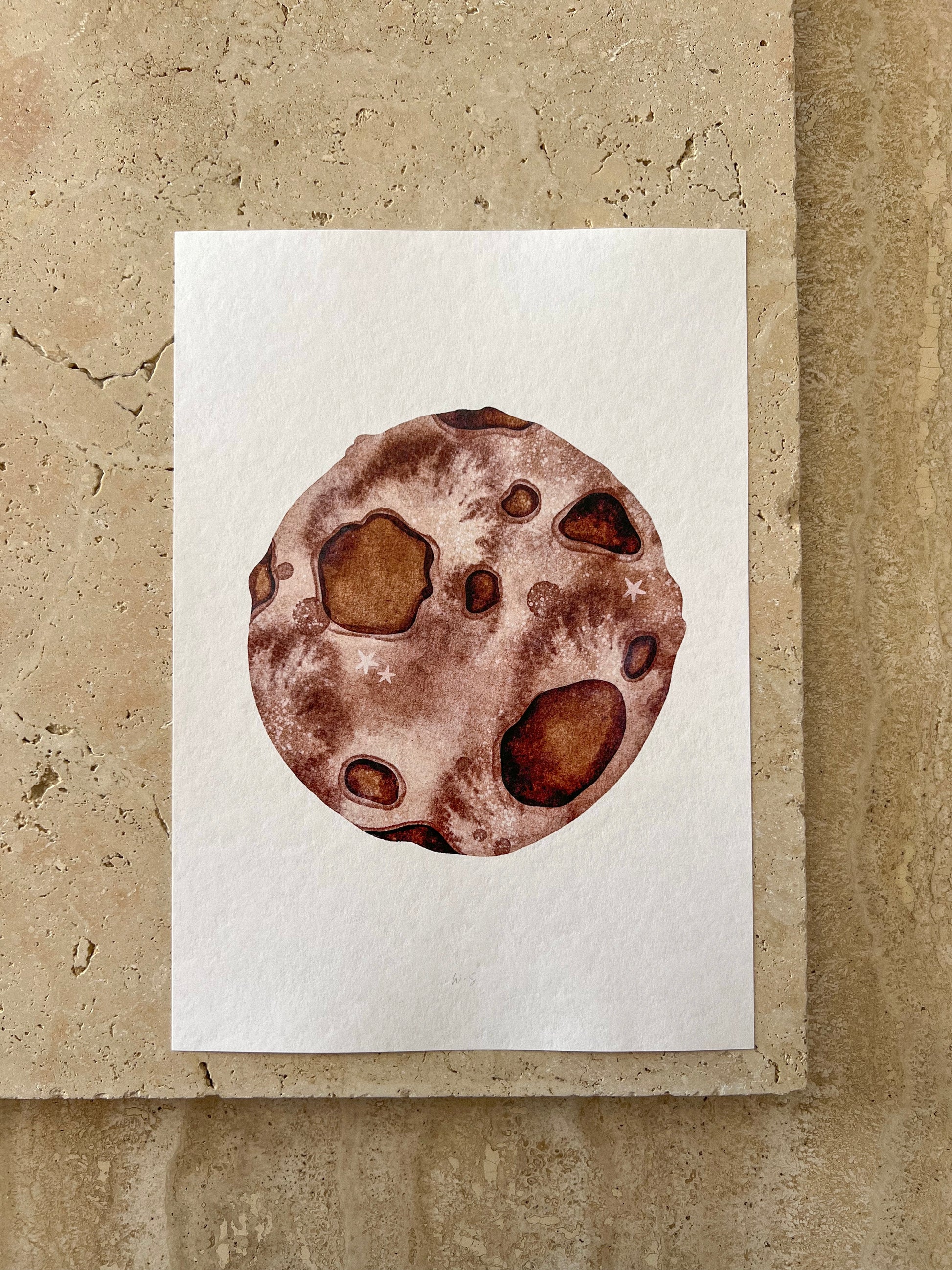 MOON SPACE BEARS PRINT COLLECTION BY WILLOW AND SAGE CO