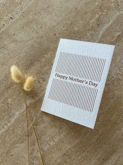 MOTHER'S DAY NEUTRAL PLANTABLE GREETING CARD | GIFTS FOR MUM