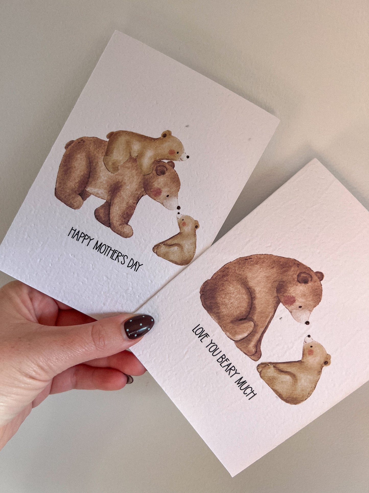 MUMMA BEARS PLANTABLE GREETING CARD | MOTHER'S DAY CARDS | MOTHER'S DAY GIFT