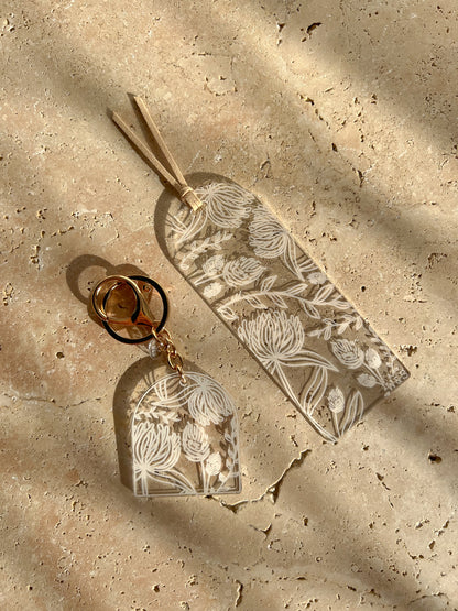 WILDFLOWER KEYCHAIN
