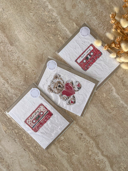 Oh Sweet Valentine Plantable greeting card collection by Willow & Sage Co.