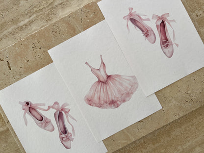 PINK BALLET PRINT COLLECTION BY WILLOW AND SAGE CO