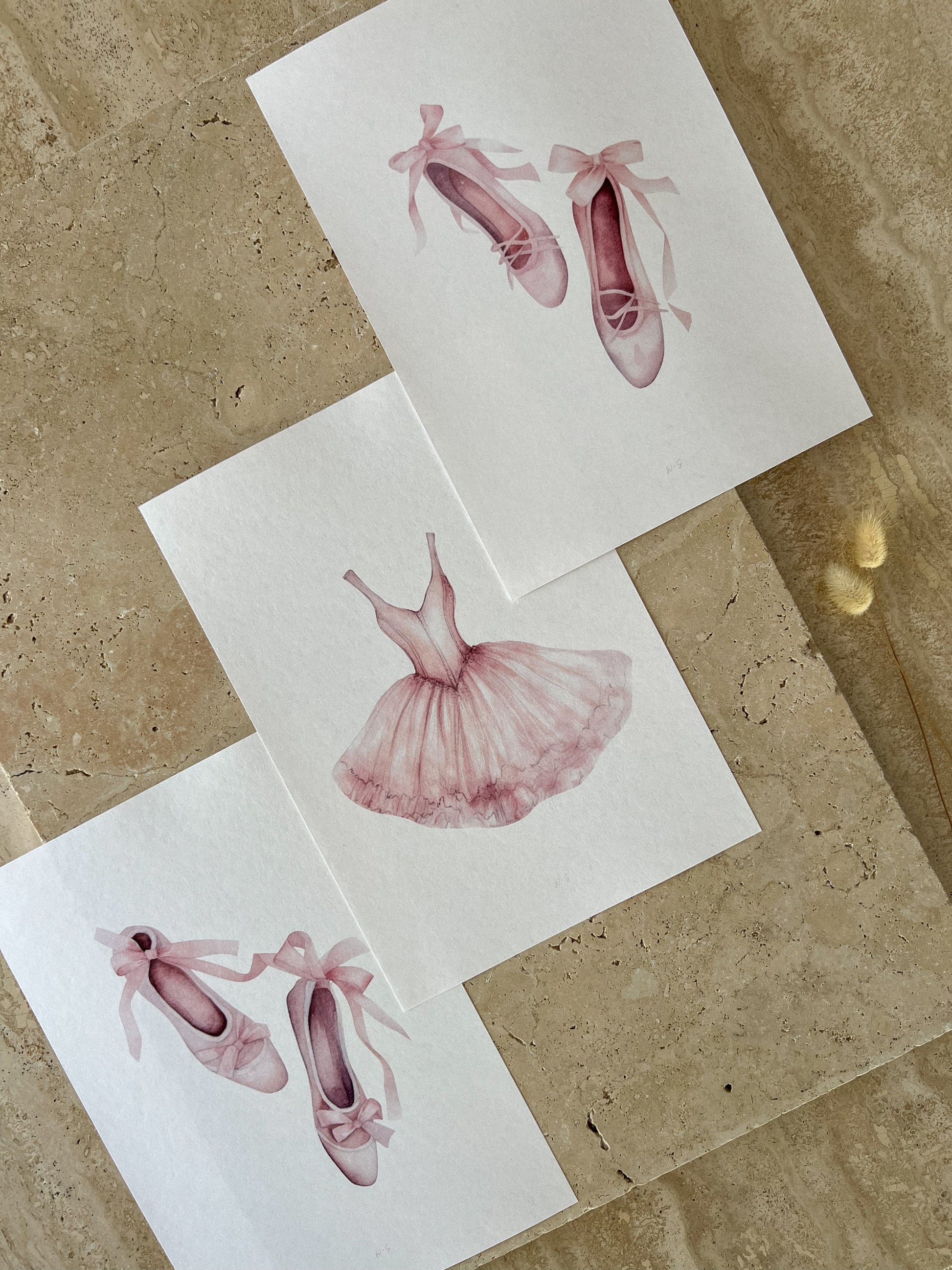 PINK BALLET PRINT COMPLETE COLLECTION