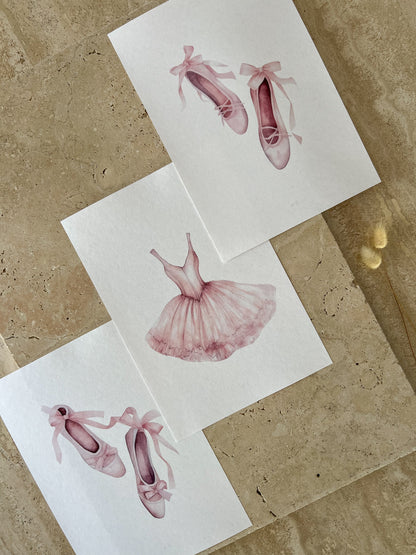 PINK BALLET PRINT COMPLETE COLLECTION
