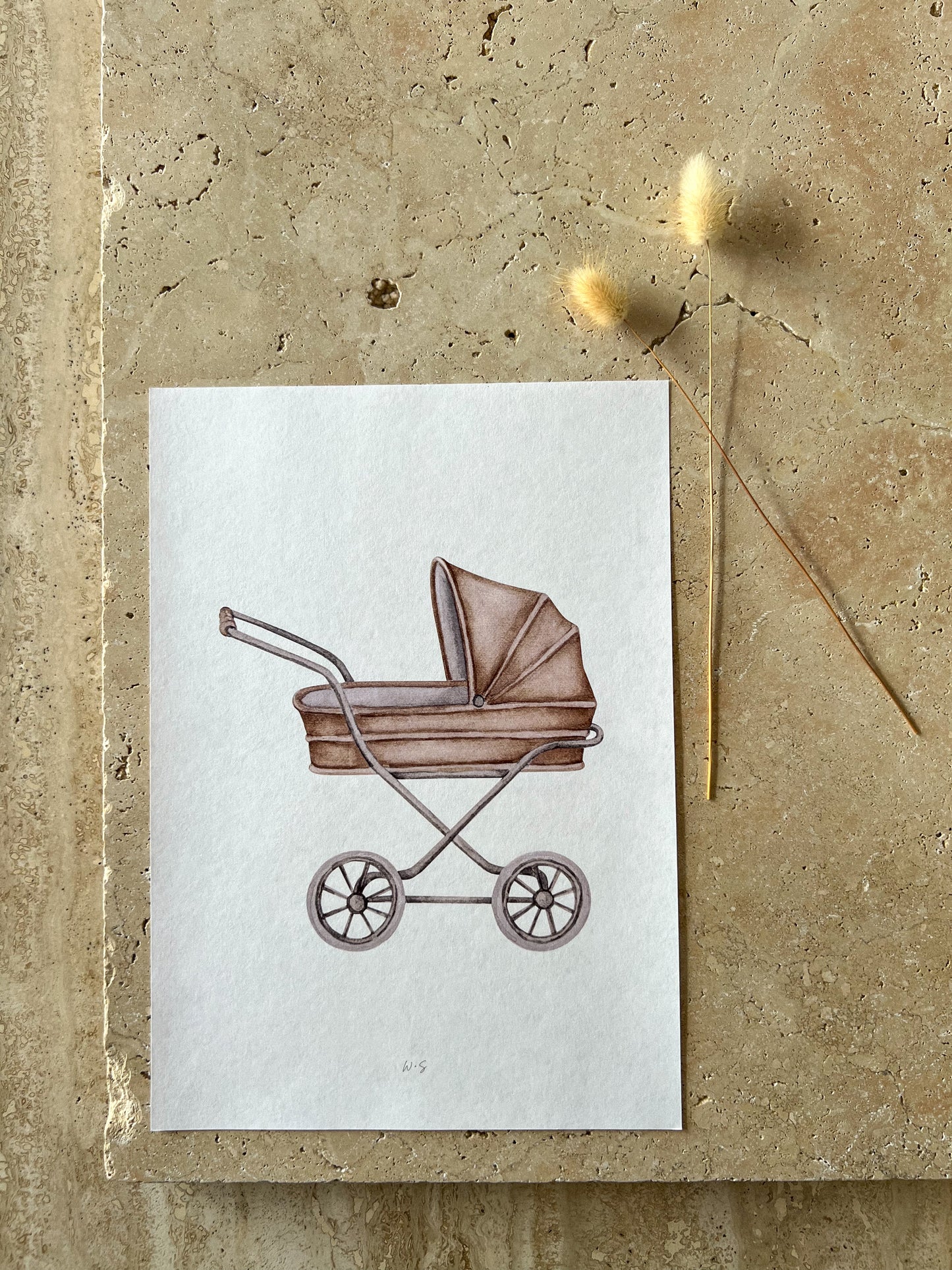PRAM NEUTRAL NURSERY PRINT COLLECTION BY WILLOW AND SAGE CO