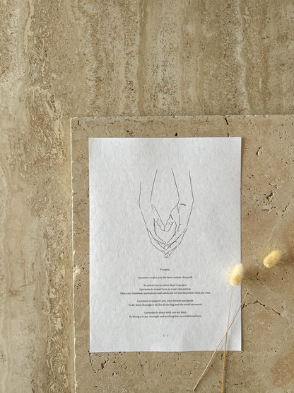 PROMISE KEEPSAKE PRINT