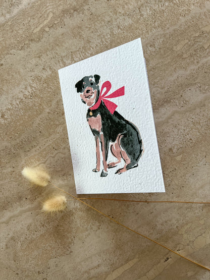 CHRISTMAS DOGS PLANTABLE GREETING CARDS