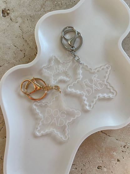SCALLOP STAR DOG TAG ~ ACCESSORY CHARM
