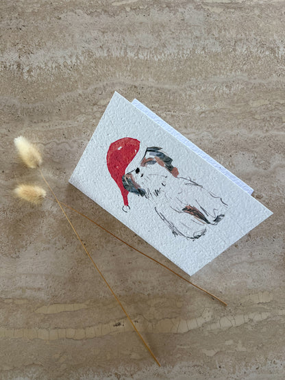 CHRISTMAS DOGS PLANTABLE GREETING CARDS
