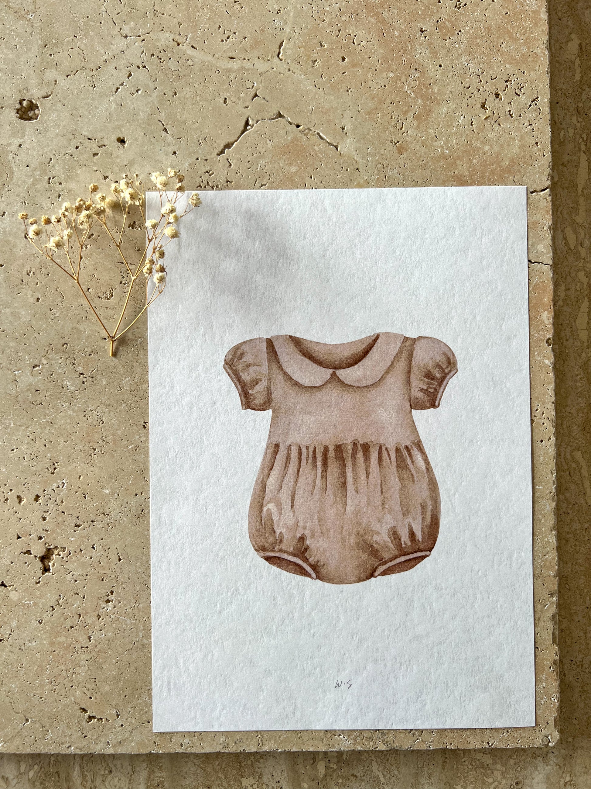 SHORT SLEEVE ONSIE NEUTRAL NURSERY PRINT COLLECTION BY WILLOW AND SAGE CO