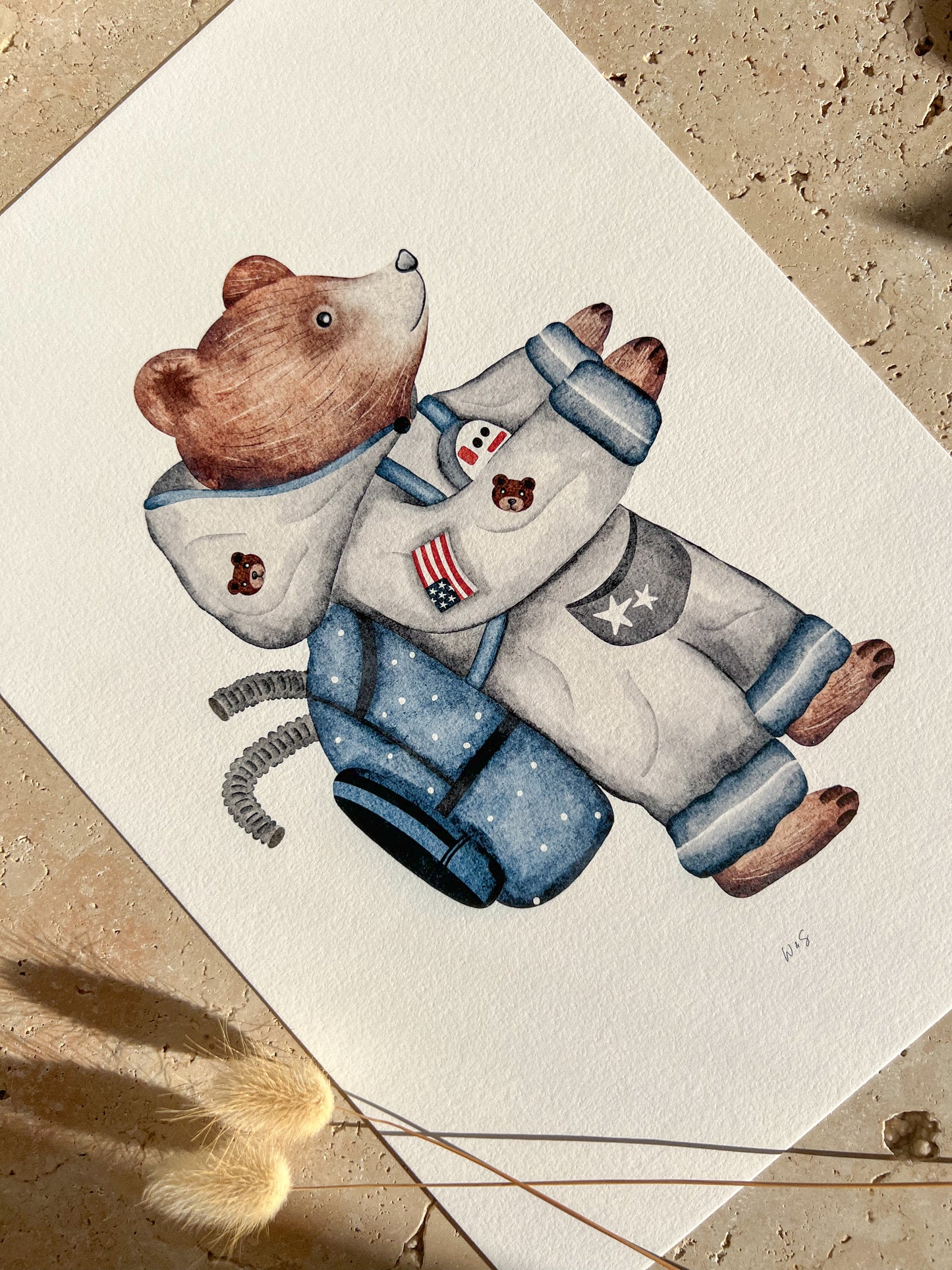SPACE BEAR PRINT COLLECTION