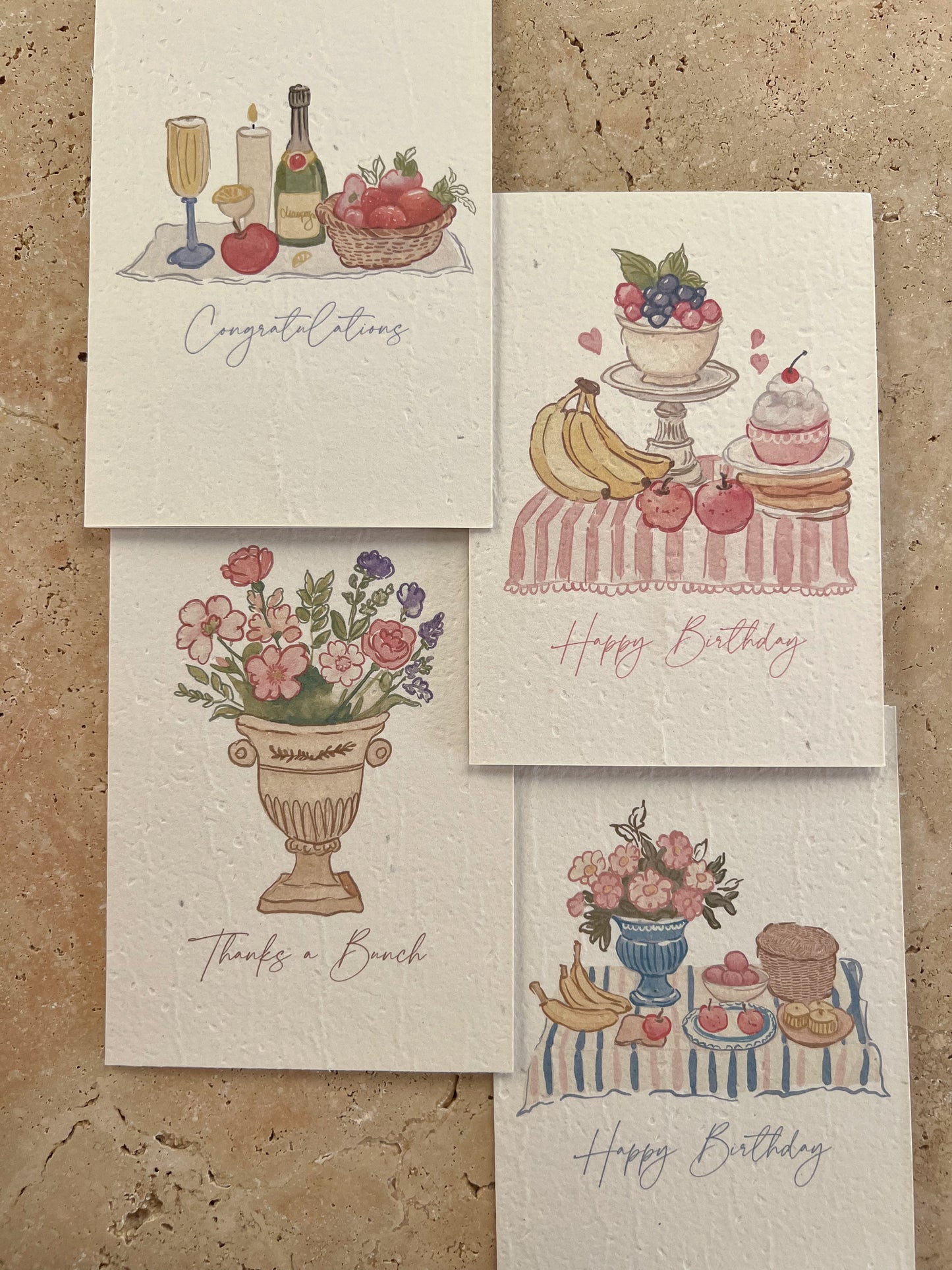 SUNDAY BRUNCH PLANTABLE GREETING CARDS