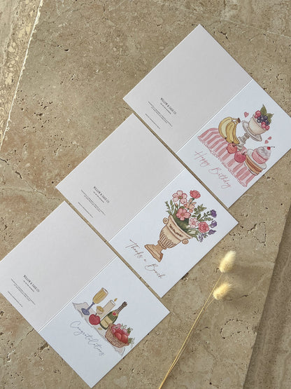 SUNDAY BRUNCH PREMIUM GREETING CARDS
