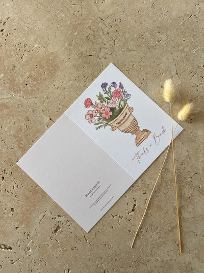 SUNDAY BRUNCH PREMIUM GREETING CARDS