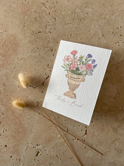 SUNDAY BRUNCH PLANTABLE GREETING CARDS