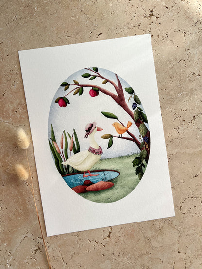 VINTAGE FOX & GOOSE PRINT COLLECTION