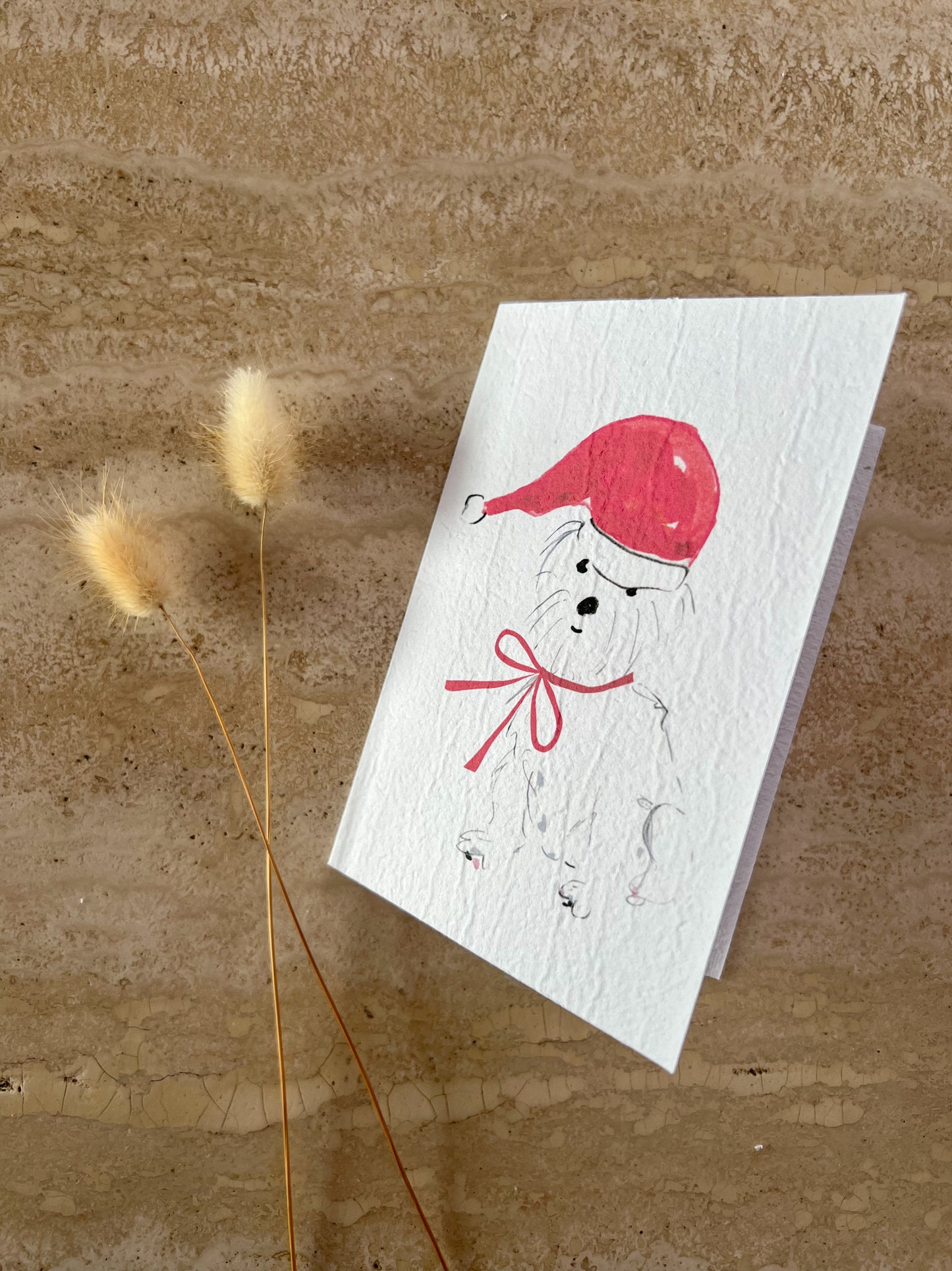 CHRISTMAS DOGS PLANTABLE GREETING CARDS