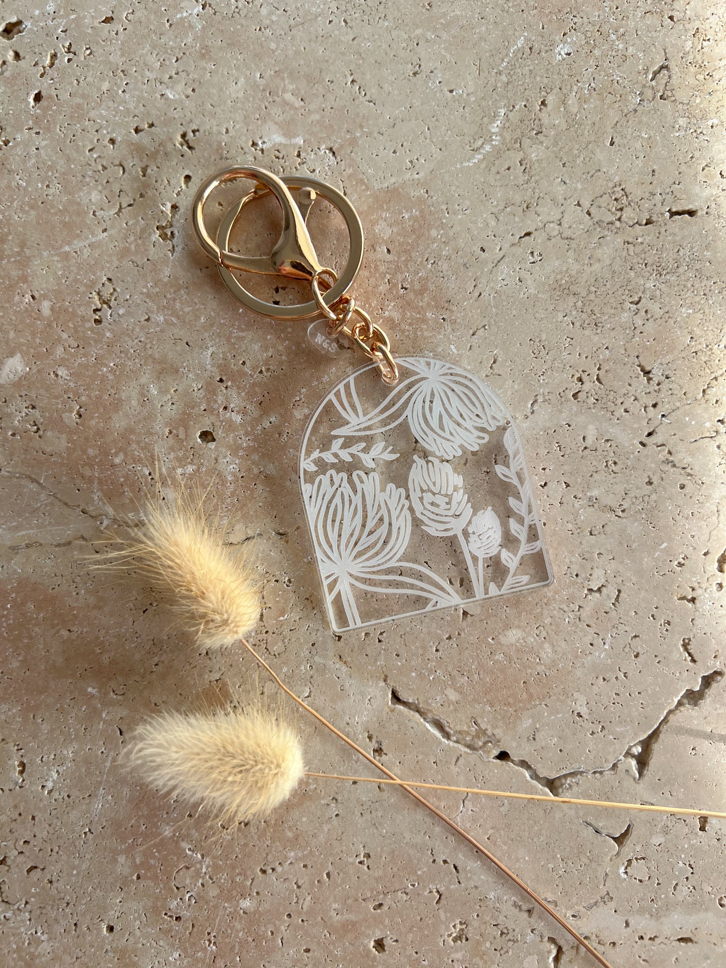 WILDFLOWER KEYCHAIN