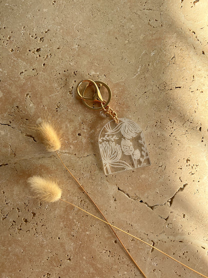 WILDFLOWER KEYCHAIN
