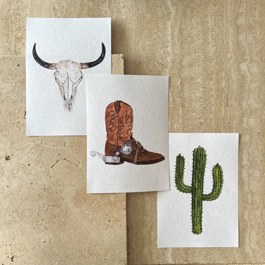 WILD WEST PRINT COLLECTION BY WILLOW AND SAGE CO