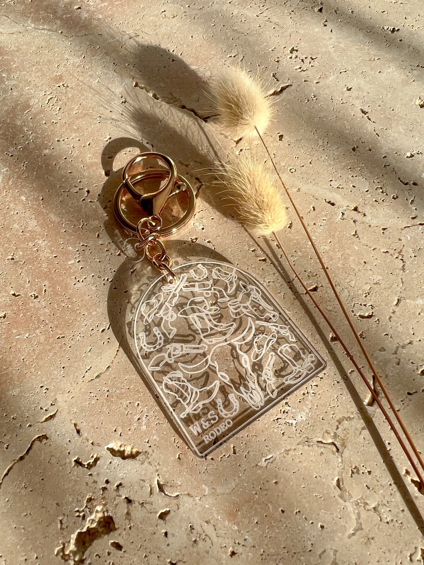 W&S RODEO KEYCHAIN