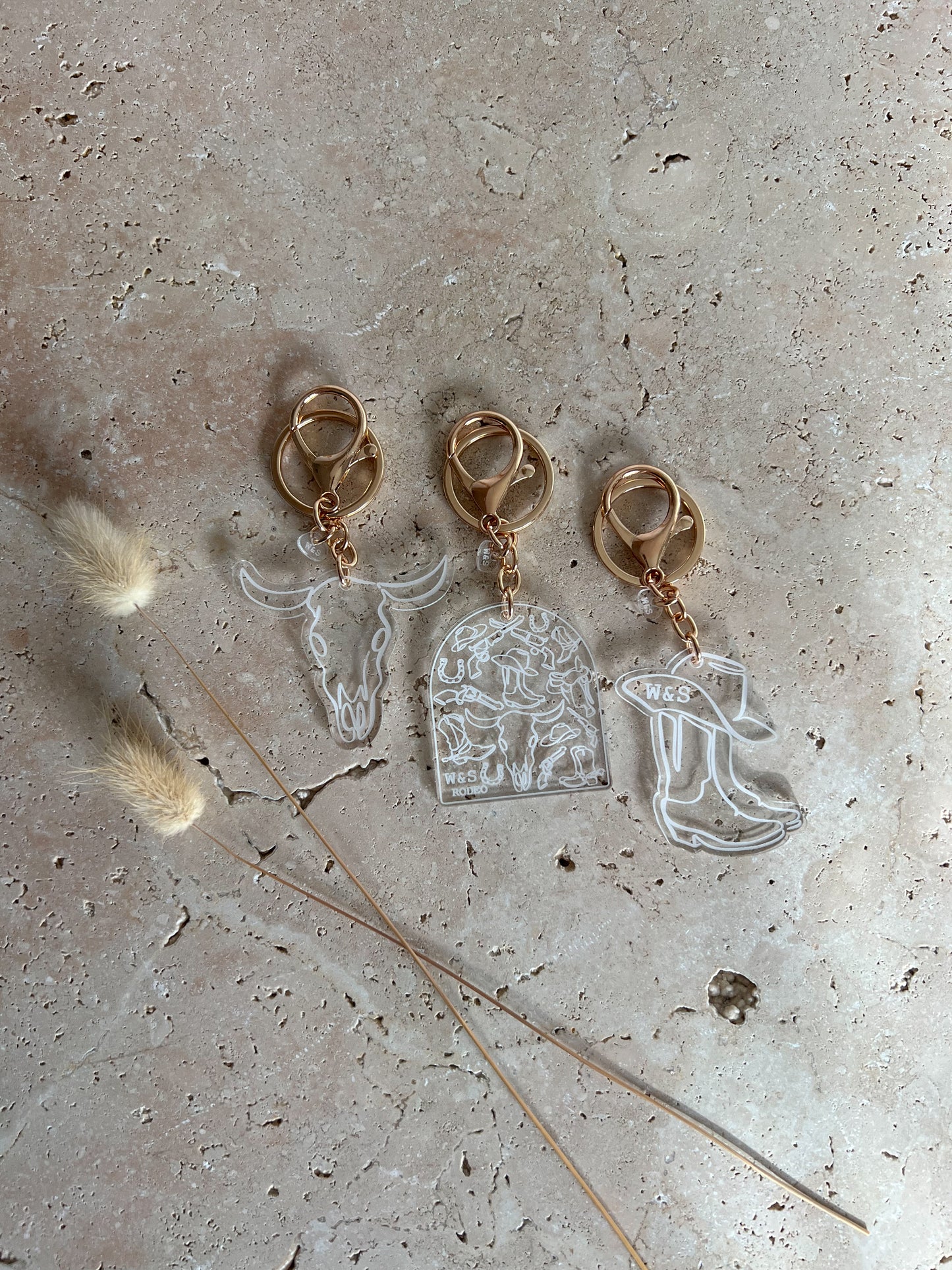 W&S RODEO KEYCHAIN