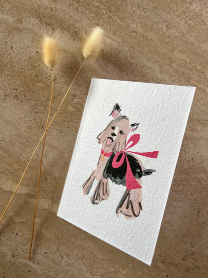 CHRISTMAS DOGS PLANTABLE GREETING CARDS