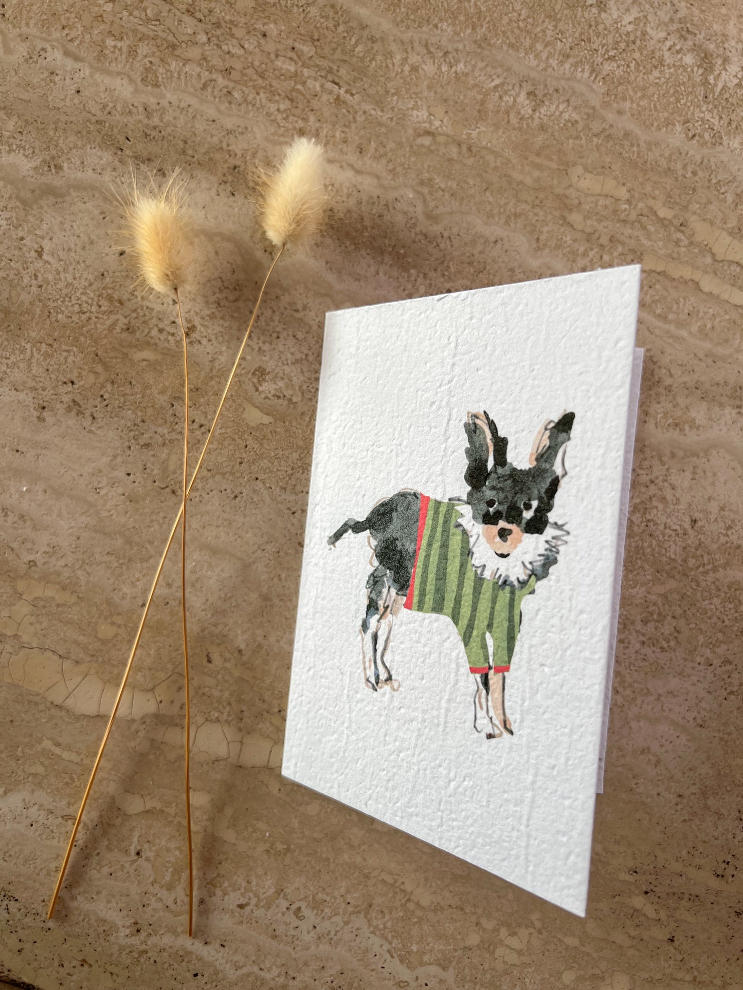 CHRISTMAS DOGS PLANTABLE GREETING CARDS